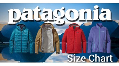 Patagonia Clothing Sizing Chart